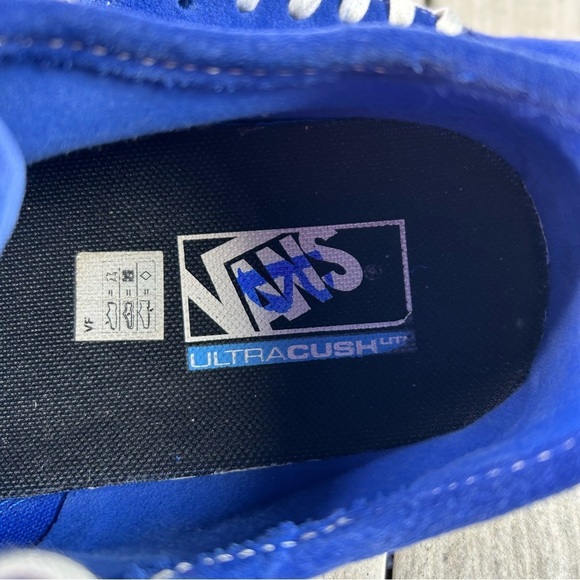 RARE Vans Diamo Ni Old Skool Royal Blue Lace Up Shoes Mens Size 8.5 Womens 10 - Picture 10 of 10